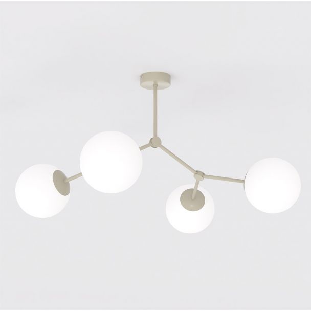EMIBIG 1703/4 SPACE 4 MOKKA OPAL Lampa sufitowa