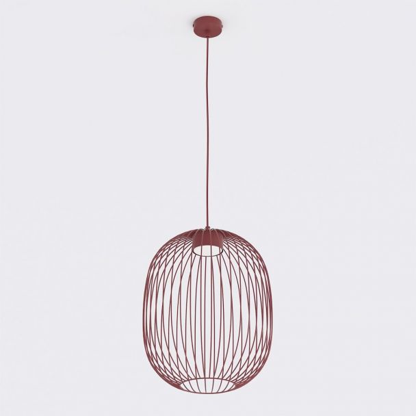 EMIBIG 1700/1 MANTRA 1 BURGUNDY Lampa wisząca