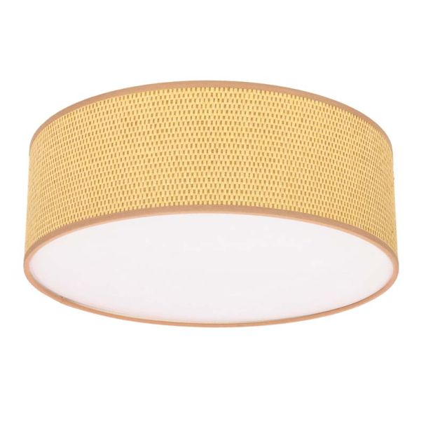 CANDELLUX 31-41883 SFONDO 2 ampla sufitowa 38 cm biały 2x40W E27 abażur frappe