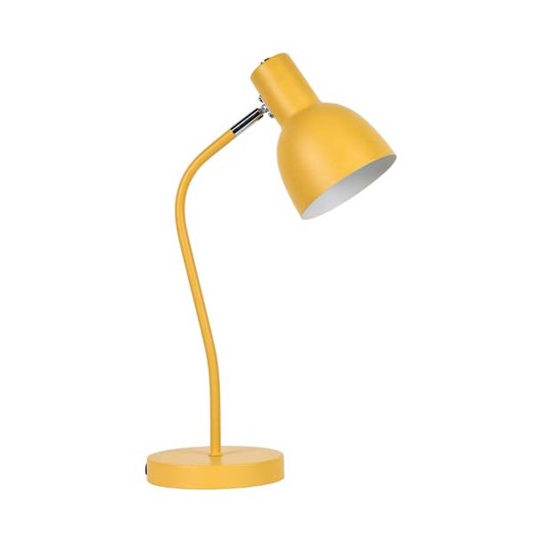 POLUX 325181 Lampa biurkowa MIMI żółta E27