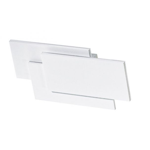 AZZARDO GW-6809-WH / AZ2199 Clover square (white) Lampa ścienna / kinkiet