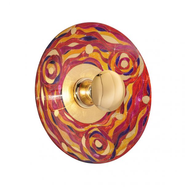 KOLARZ 0415.61L.V1.3.RV LUNA lampa ścienna złoto 24K
