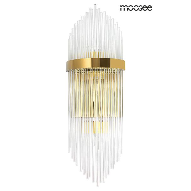 MOOSEE MSE010100349  lampa ścienna FLORENS L złota
