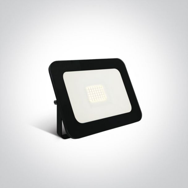 ONE LIGHT 7028BG/B/C Desfina 2 czarny naświetlacz LED 4000K 30W AC IP65 z regulowanym uchwytem montażowym
