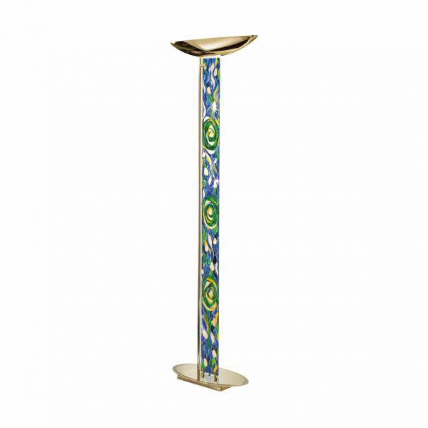 KOLARZ 0252.41.3.AQ.BG DELPHI lampa podłogowa złoto 24K