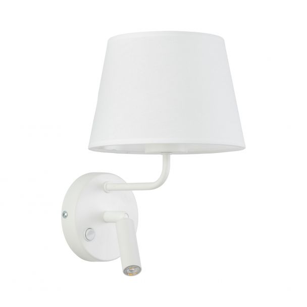 TK-LIGHTING 11393 MAJA WHITE KINKIET 1XE27 / 1XG9