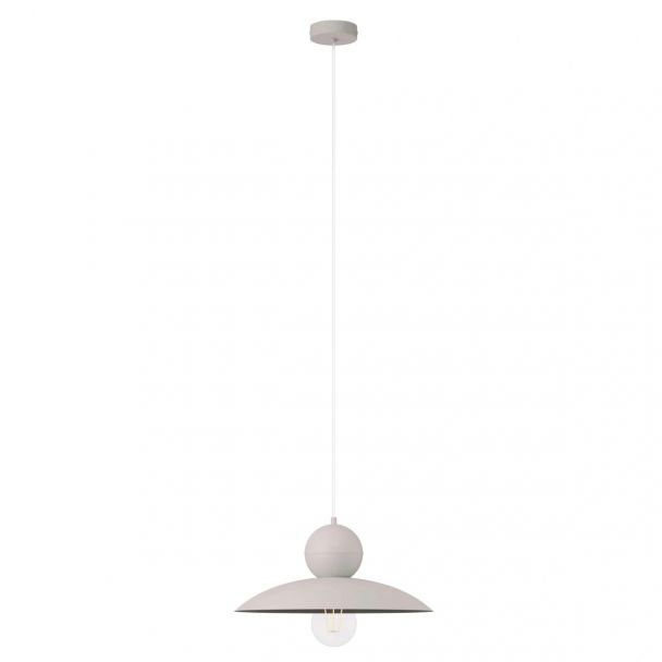 SIGMA 41664 MOSAIC E 1 lampa wisząca szary bez
