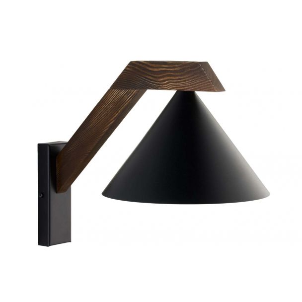 SIGMA 41816 DECO kinkiet czarny/ciemny brąz