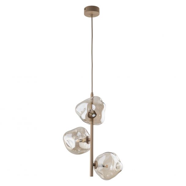 TK-LIGHTING 11107 LAVA SABIA LAMPA WISZĄCA 3XG9