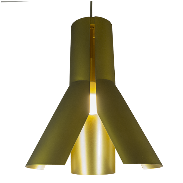 ALTAVOLA DESIGN LA045/P_bronze Origami Design No.1