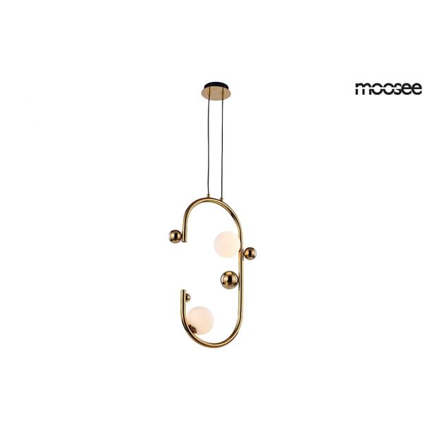 Moosee MSE010100139 MOOSEE lampa wisząca VALENTINO - złota