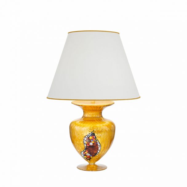 KOLARZ 1365.71M.AU ANFORA lampa stołowa złoto 24K