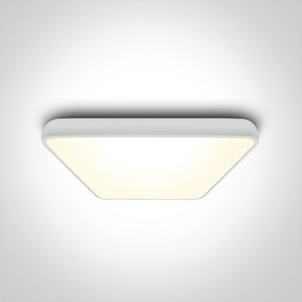 ONE LIGHT 62160A/W/W Pefkos biały plafon LED 3000K 62W
