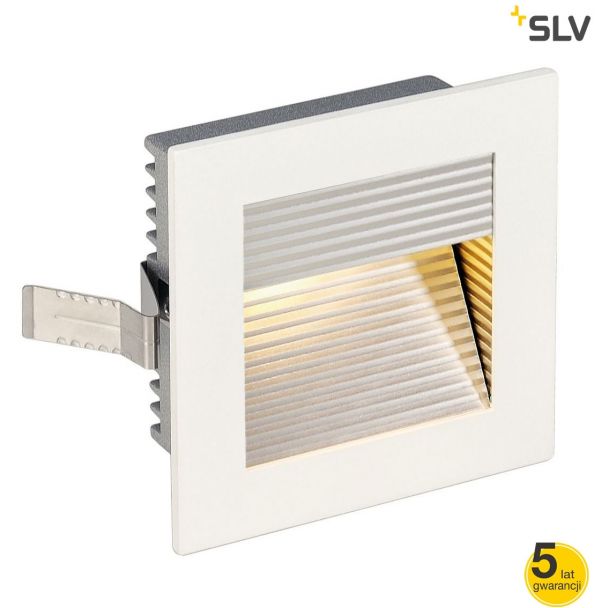 SLV 113292 FRAME CURVE LED wbudowana, kwadratowa, biały mat, ciepły biały LED