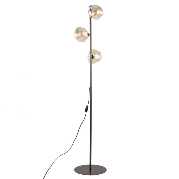 TK-LIGHTING 16150 LAVA BROWN LAMPA PODŁOGOWA 3XG9