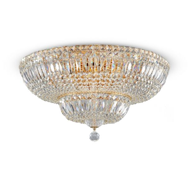 MAYTONI DIA100-CL-16-G Royal Classic Basfor Chandelier Gold Antique