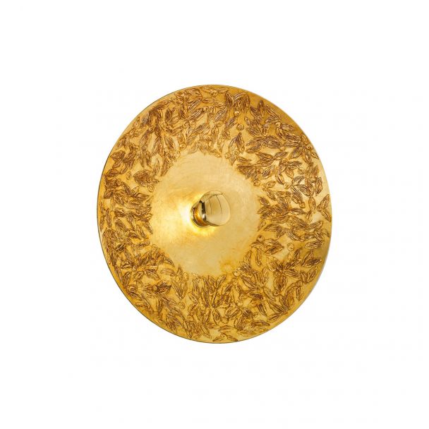 KOLARZ 0423.61L.V1.3.GA LUNA lampa ścienna złoto 24K