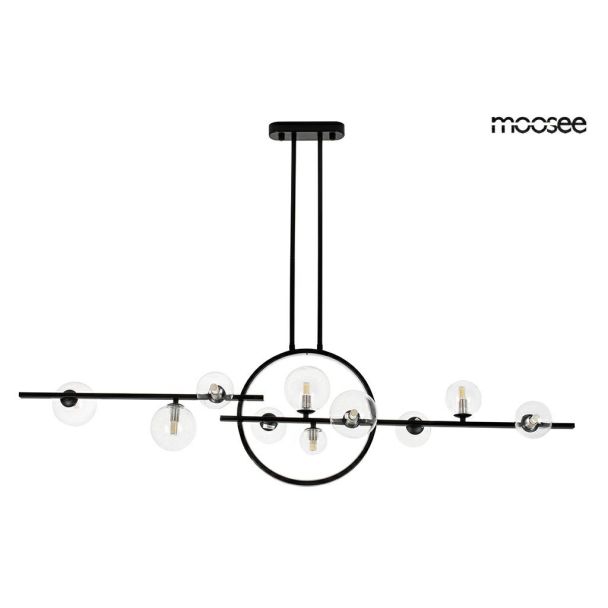 MOOSEE MSE010100347 MOOSEE lampa wisząca ALURE LINE TWIN 120 czarna