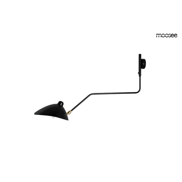 MOOSEE MSE1501100204 lampa ścienna RAVEN  - aluminium, stal węglowa