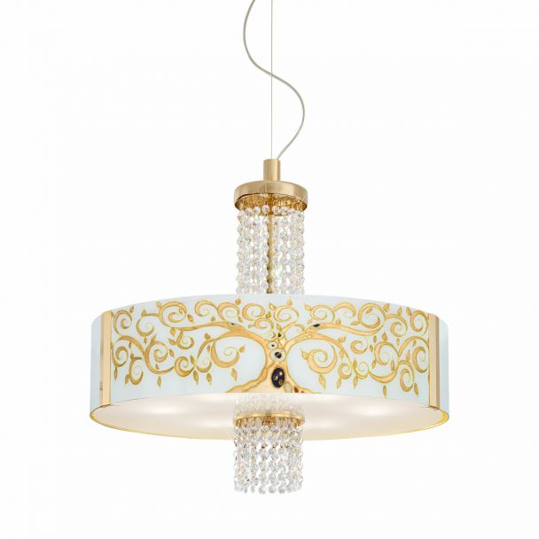 KOLARZ 0345.36.3.AL.GO.OKPT EMOZIONE lampa wisząca złoto 24K