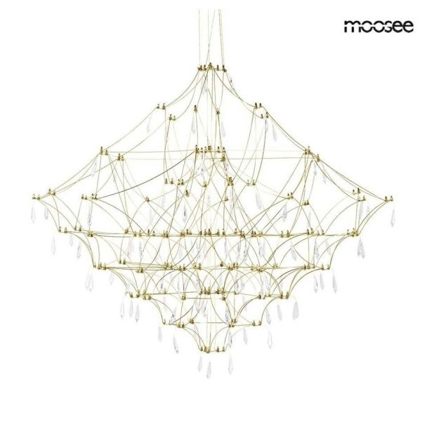 MOOSEE MSE1501100126 lampa wisząca CONSTELATION 120 GOLD - LED, stal szczotkowana