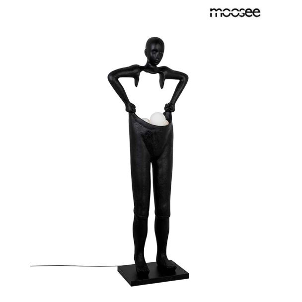 MOOSEE MSE1501100511 lampa podłogowa HUMAN HOUDINI czarna