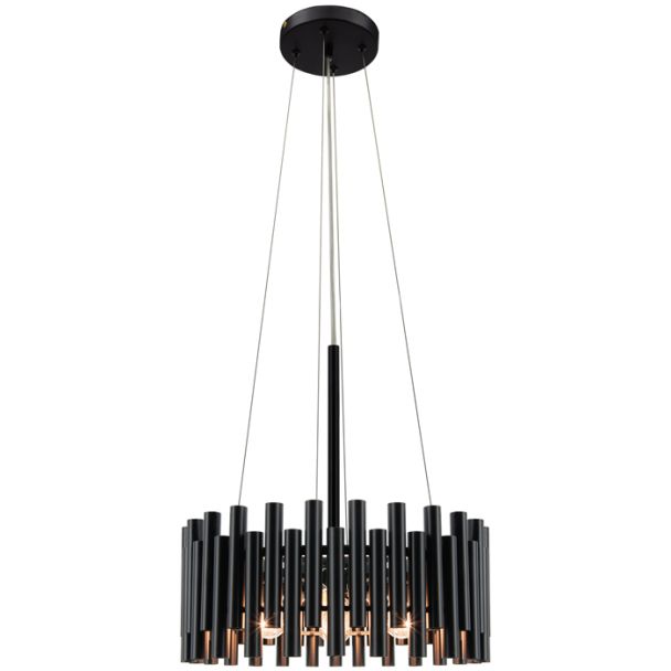 ELEM 6235/4 BL NARNI oprawa ośw.4pł.E27 BLACK