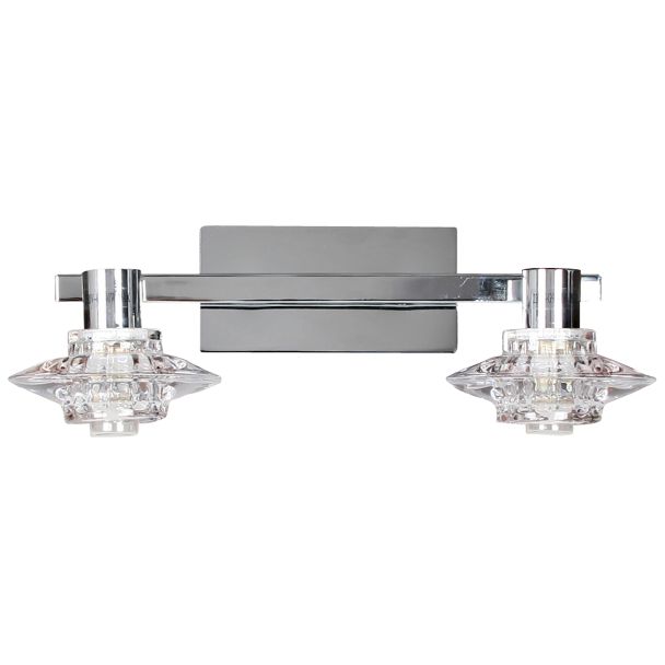 WYPRZEDAŻ CANDELLUX 92-01842 L&H RASTEK LISTWA 2X40W G9 CHROM