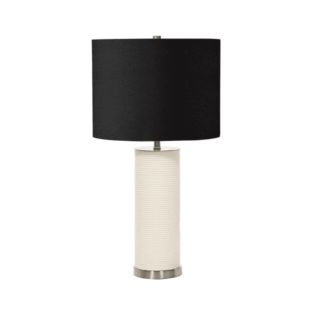 ELSTEAD RIPPLE-TL-WHT-B Lampa stołowa Ripple - 1 źródło światła - Biała