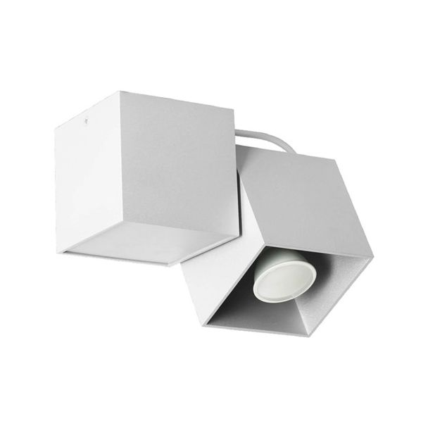 LAMPEX 650/1 BIA Lampa sufitowa Kraft 1 biały