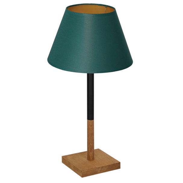 LUMINEX 3752 oprawa przenośna Table lamps lampa stołowa czarny brązowy zielony złoty