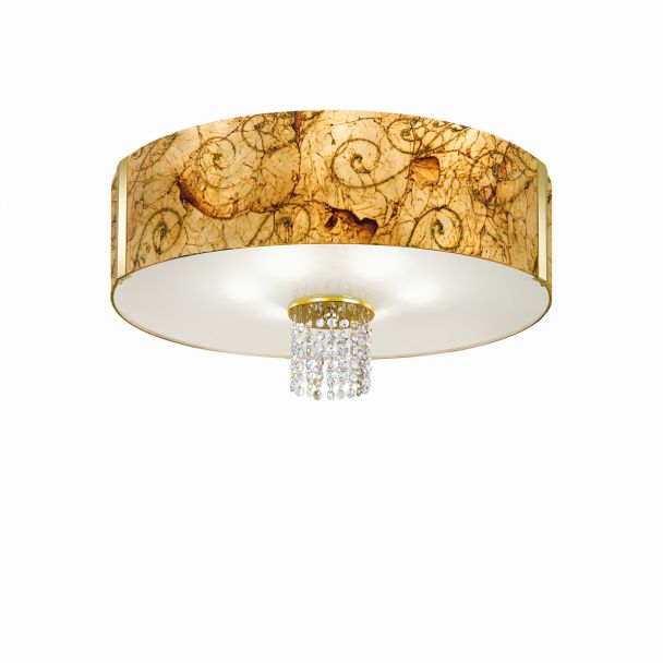 KOLARZ 0345.16.3.ME.AU.OKPT EMOZIONE lampa sufitowa złoto 24K