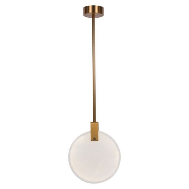Step into Design ST-8950-24 Lampa wisząca MARBLE LED marmurowo złota 24 cm