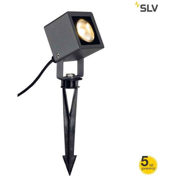 SLV 231035 SMALL SQUARE LED spot light, kwadrat, antracyt, 6W, 3000K