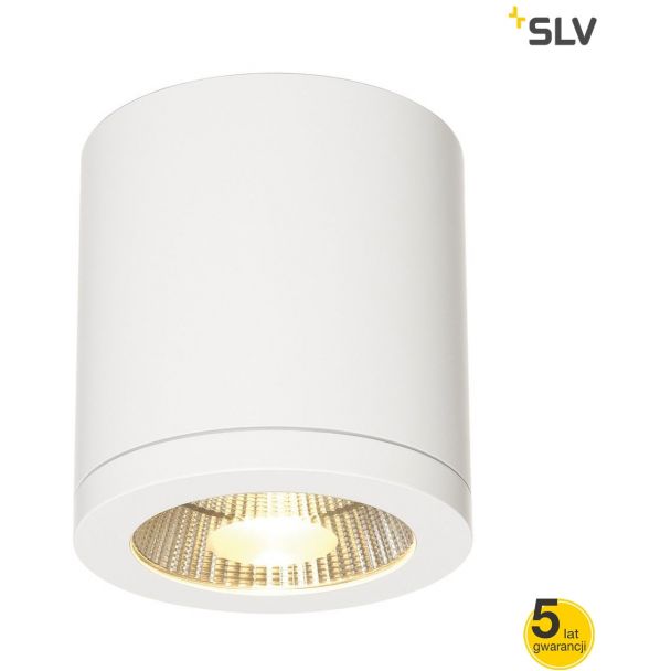 SLV 152101 ENOLA_C LED sufitowa, CL-1, okrągła, biały, 9W LED, 35°, 3000K