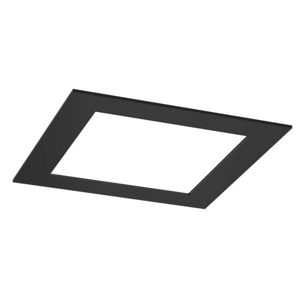 ANTIGO Lampa wpuszczana Tottori IL - Czarna (125 mm) IP44 3000K 8059