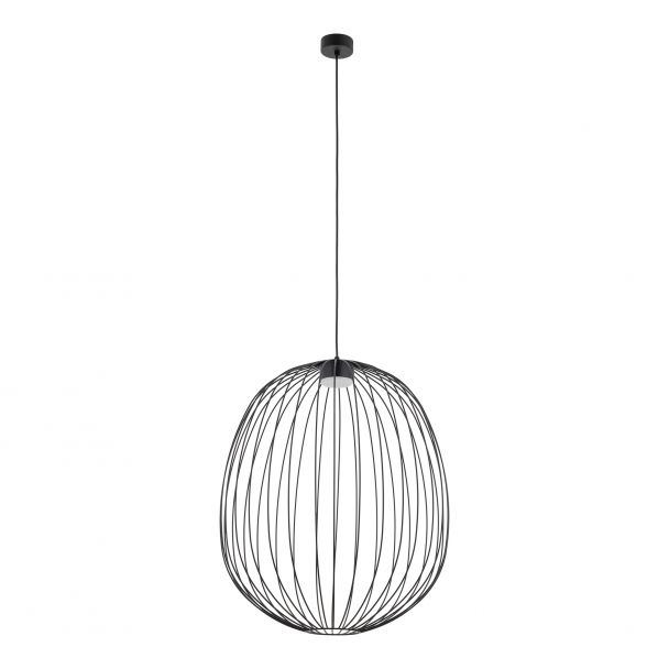 TK-LIGHTING 11301 SPHERA L BLACK LAMPA WISZĄCA 1XGX53