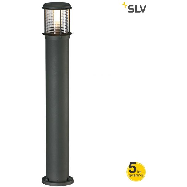 SLV 230465 OTOS GLASS lampa podłogowa, antracyt, E27 max. 15W, IP43 - SUPER PROMOCJA