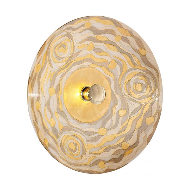 KOLARZ 0415.61XL.V1.3.CH LUNA lampa ścienna złoto 24K
