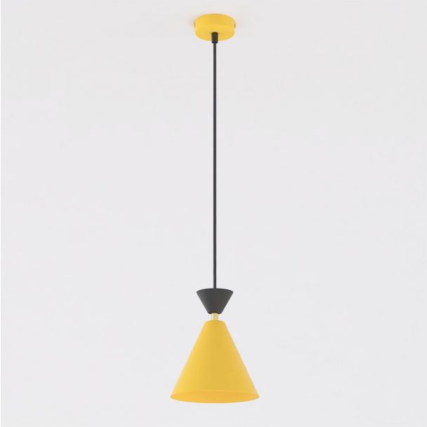 EMIBIG 1742/1 KLEVER 1 ORANGE BLACK Lampa wisząca