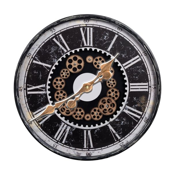 EUROFIRANY 389912 Dekoracyjny zegar ścienny  wielokolorowy