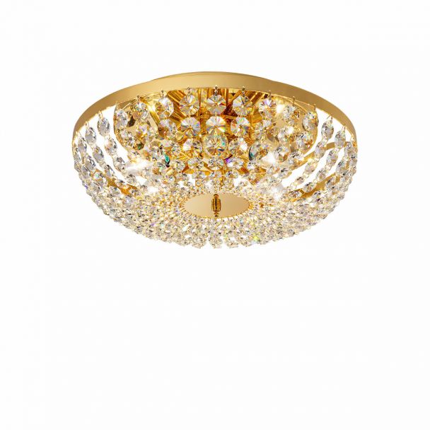 KOLARZ 3161.16/40 SCHC�NBRUNN lampa sufitowa złoto 24K