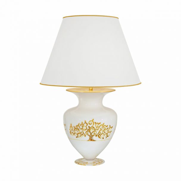 KOLARZ 1417.71L.GO ANFORA lampa stołowa złoto 24K