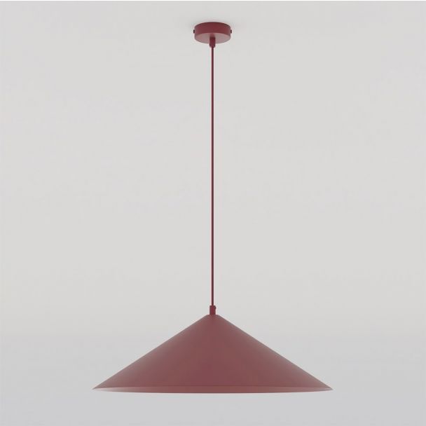 EMIBIG 1725/1L MONO 1L BURGUNDY OPAL Lampa wisząca