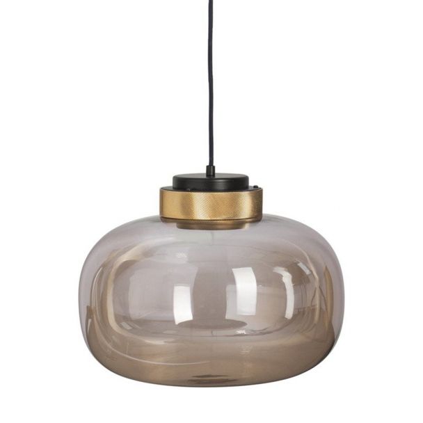 Step into Design 9969P/B amber Lampa wisząca BOOM LED bursztynowo złota 35 cm