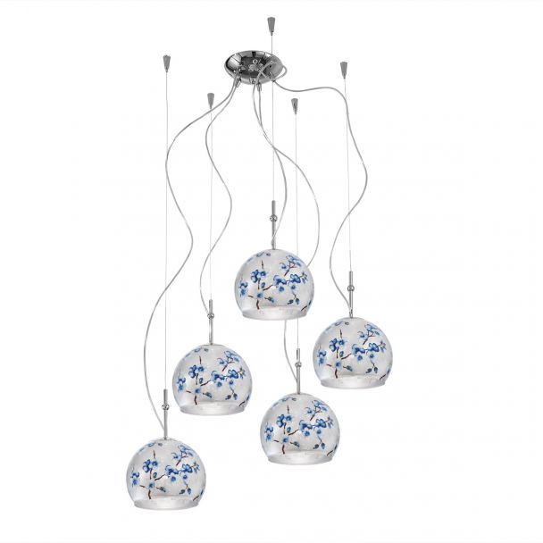 KOLARZ 0392.35.5.PR.AG LUNA lampa wisząca