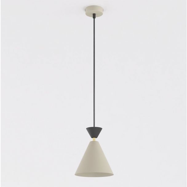 EMIBIG 1741/1 KLEVER 1 MOKKA BLACK Lampa wisząca