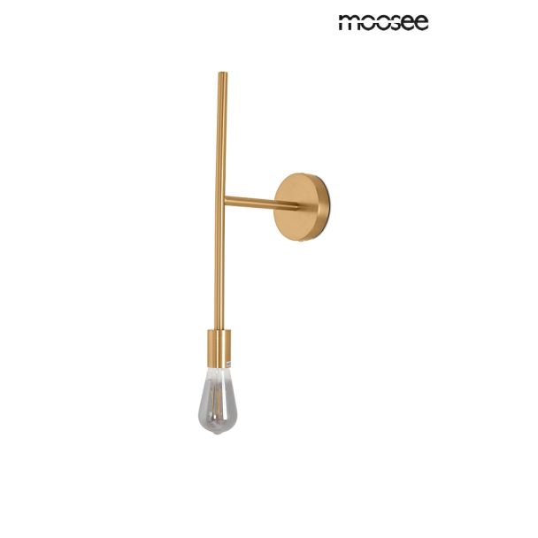 MOOSEE MSE010100394 MOOSEE lampa ścienna RIVA złota