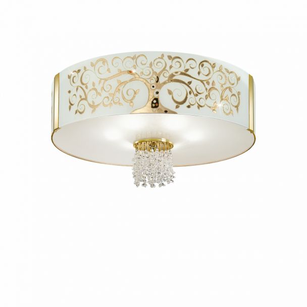 KOLARZ 0345.16.3.AL.GO.OKPT EMOZIONE lampa sufitowa złoto 24K