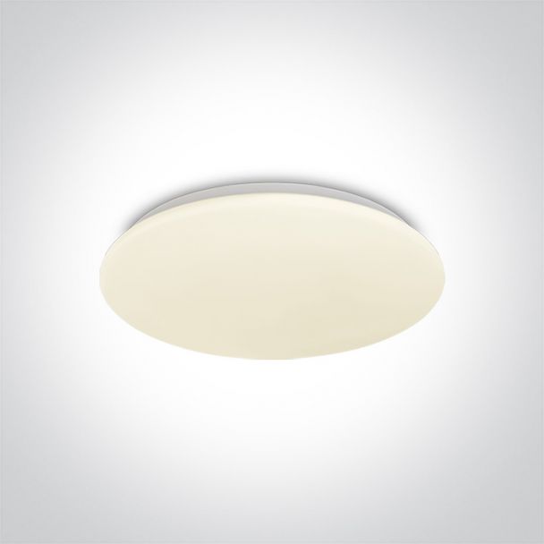 ONE LIGHT 62026C/W Peratis biały plafon LED 3000K 30W